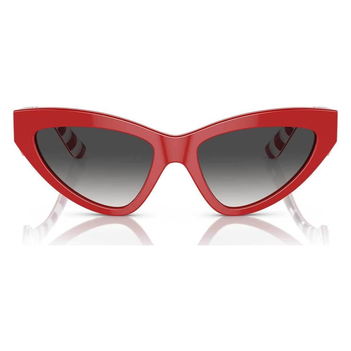 Zegarki & Biżuteria  okulary przeciwsłoneczne D&G Occhiali da Sole Dolce&Gabbana DG4439 30888G Czerwony