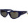 Zegarki & Biżuteria  Damskie okulary przeciwsłoneczne Jacquemus Occhiali da Sole  JAC5 C4 9259 Niebieski