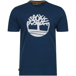 tekstylia Męskie T-shirty z krótkim rękawem Timberland TB0A2C6S Niebieski