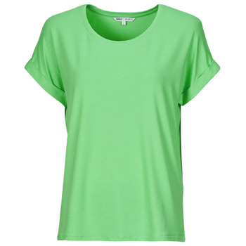 tekstylia Damskie T-shirty z krótkim rękawem Only ONLMOSTER Zielony