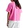 tekstylia Dziewczynka T-shirty z krótkim rękawem Calvin Klein Jeans IG0IG02346 Różowy