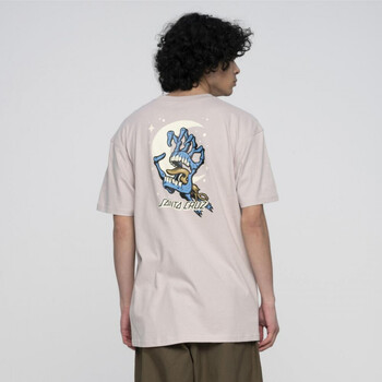 tekstylia Męskie T-shirty i Koszulki polo Santa Cruz Cosmic bone hand t-shirt Szary