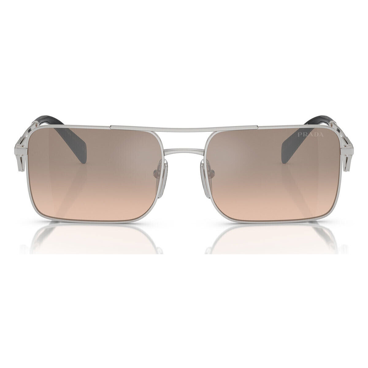 Zegarki & Biżuteria  okulary przeciwsłoneczne Prada Occhiali da Sole  PR A52S 1BC8J1 Srebrny