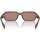Zegarki & Biżuteria  okulary przeciwsłoneczne Prada Occhiali da Sole  PR A12S 17O60B Brązowy