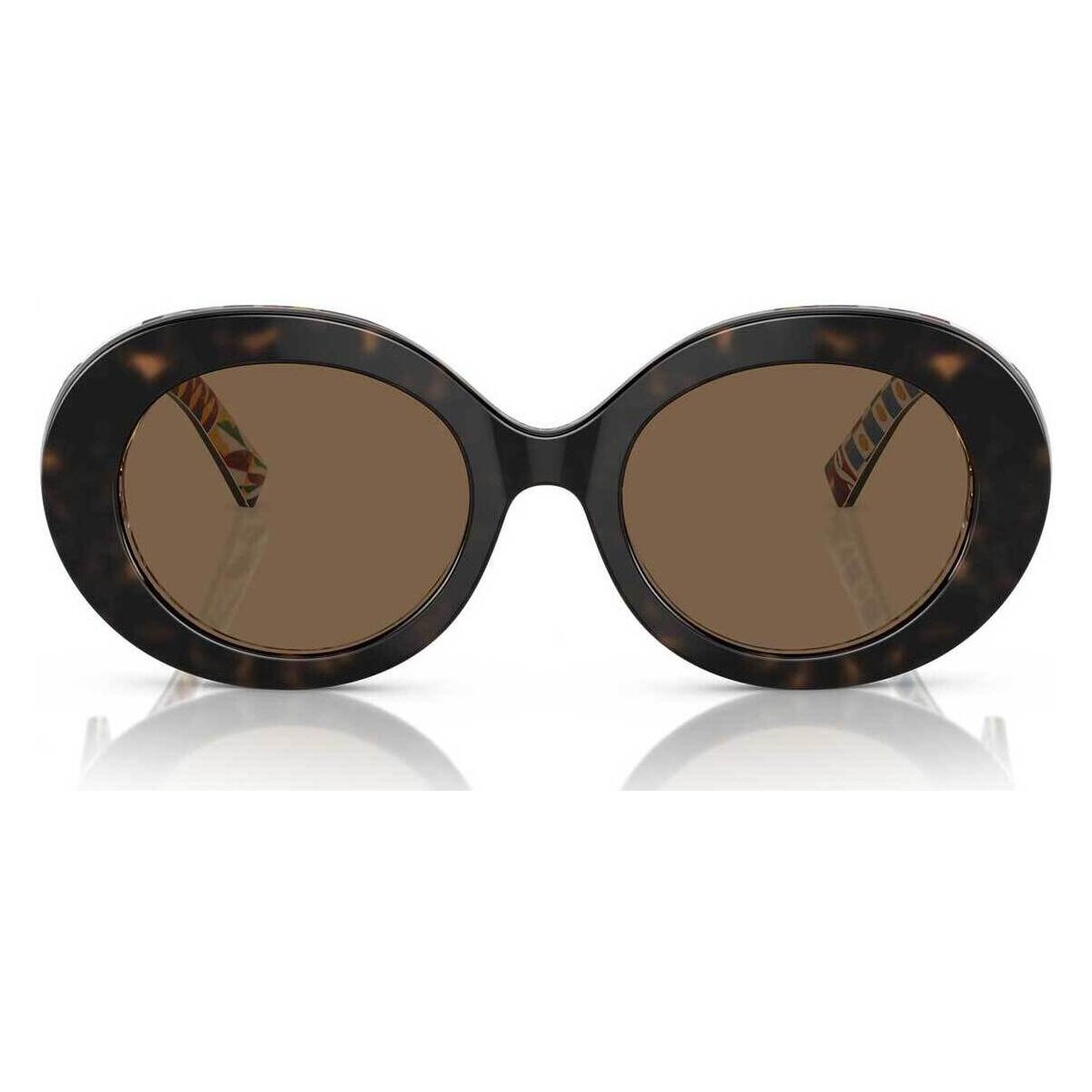 Zegarki & Biżuteria  Damskie okulary przeciwsłoneczne D&G Occhiali da Sole Dolce&Gabbana DG4448 321773 Brązowy
