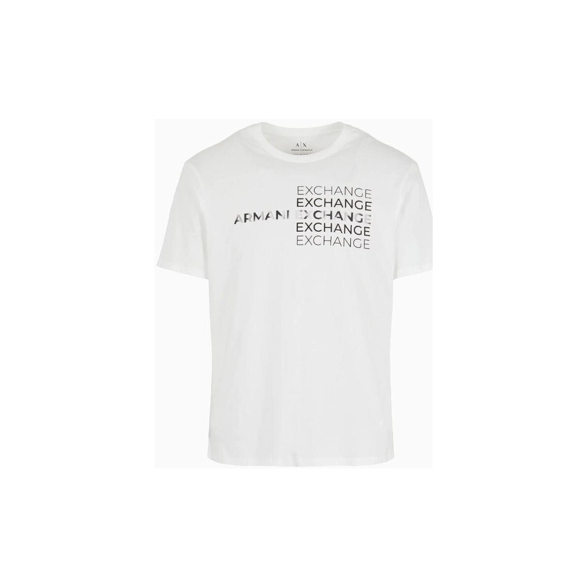 tekstylia Męskie T-shirty z krótkim rękawem EAX 3DZTAC ZJ9TZ Biały