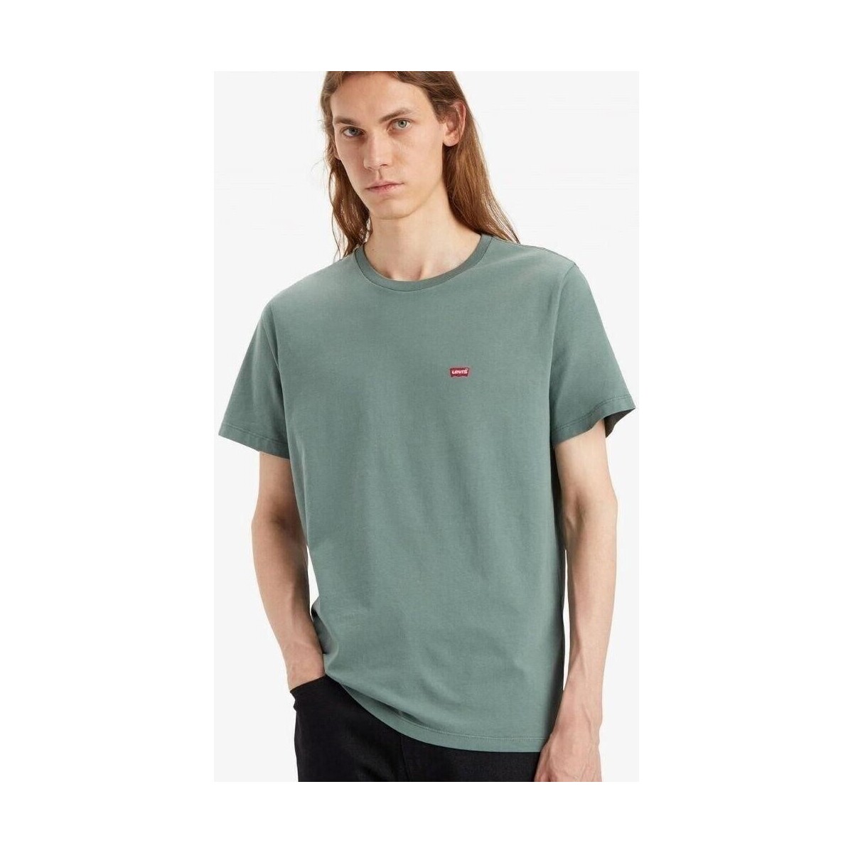 tekstylia Męskie T-shirty z krótkim rękawem Levi's 56605 0202 ORIGINAL Zielony