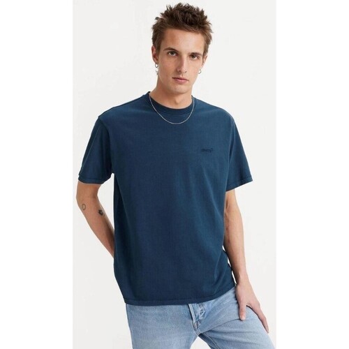tekstylia Męskie T-shirty z krótkim rękawem Levi's A0637 0058 RED TAB VINTAGE Niebieski