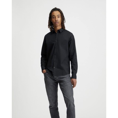 tekstylia Męskie Koszule z długim rękawem Calvin Klein Jeans J30J324614 Czarny