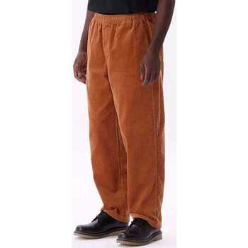Obey Easy cord pant Brązowy