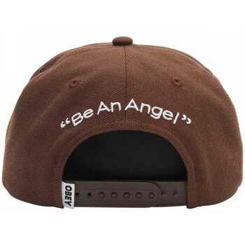 Obey angel 6 panel snapback Beżowy