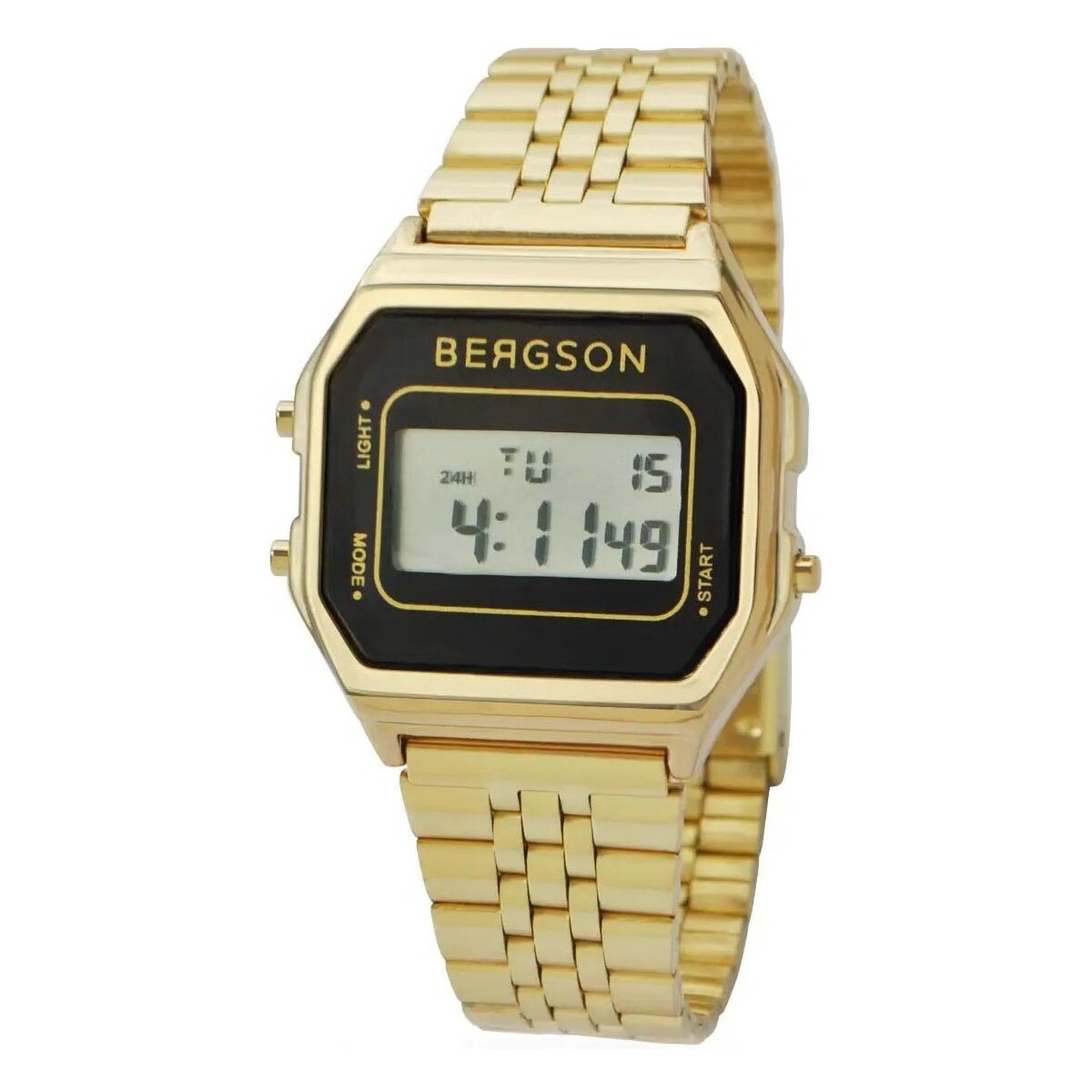 Zegarki & Biżuteria  Zegarki Bergson Retro Watch Złoty
