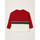 tekstylia Damskie Jeansy 3/4 & 7/8 Armani jeans EMPORIO ARMANI FELPA COLOR BLOCKING Art. 6K4MJ9 Czerwony