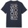 tekstylia Męskie T-shirty z krótkim rękawem MICHAEL Michael Kors CR451VPFV4 SS MODERN LOGO TEE Niebieski