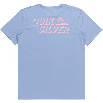 tekstylia Męskie T-shirty z krótkim rękawem Quiksilver  Fioletowy