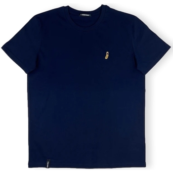 tekstylia Męskie T-shirty i Koszulki polo Organic Monkey T-Shirt Flip Phone - Navy Niebieski