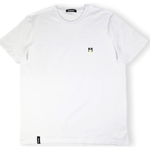 tekstylia Męskie T-shirty i Koszulki polo Organic Monkey T-Shirt Floppy - White Biały