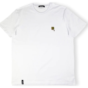 tekstylia Męskie T-shirty i Koszulki polo Organic Monkey T-Shirt Monkeytosh - White Biały