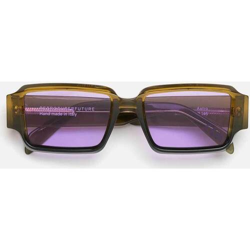 Zegarki & Biżuteria  okulary przeciwsłoneczne Retrosuperfuture Occhiali da Sole  Astro Phased M70 Szary