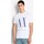tekstylia Męskie T-shirty z krótkim rękawem EAX 8NZTPA ZJH4Z Biały