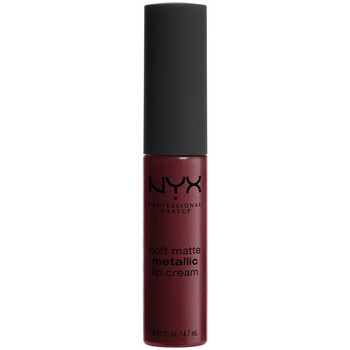 Nyx Professional Make Up Soft Matte Metallic Cream Lipstick - Budapest Brązowy