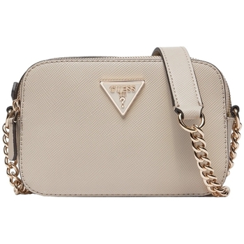 Guess NOELLE CROSSBODY CAMERA Beżowy