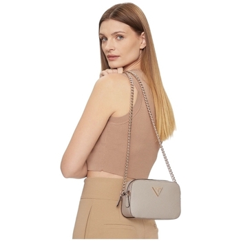 Guess NOELLE CROSSBODY CAMERA Beżowy