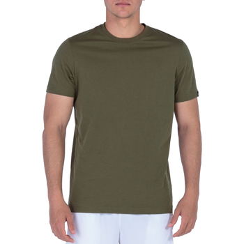 tekstylia Męskie T-shirty z krótkim rękawem Joma Desert Tee Zielony