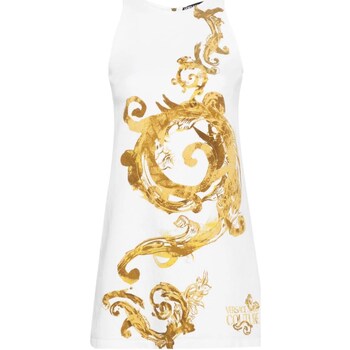 tekstylia Damskie Sukienki krótkie Versace Jeans Couture 76HAO99P-ES108SW0 Biały