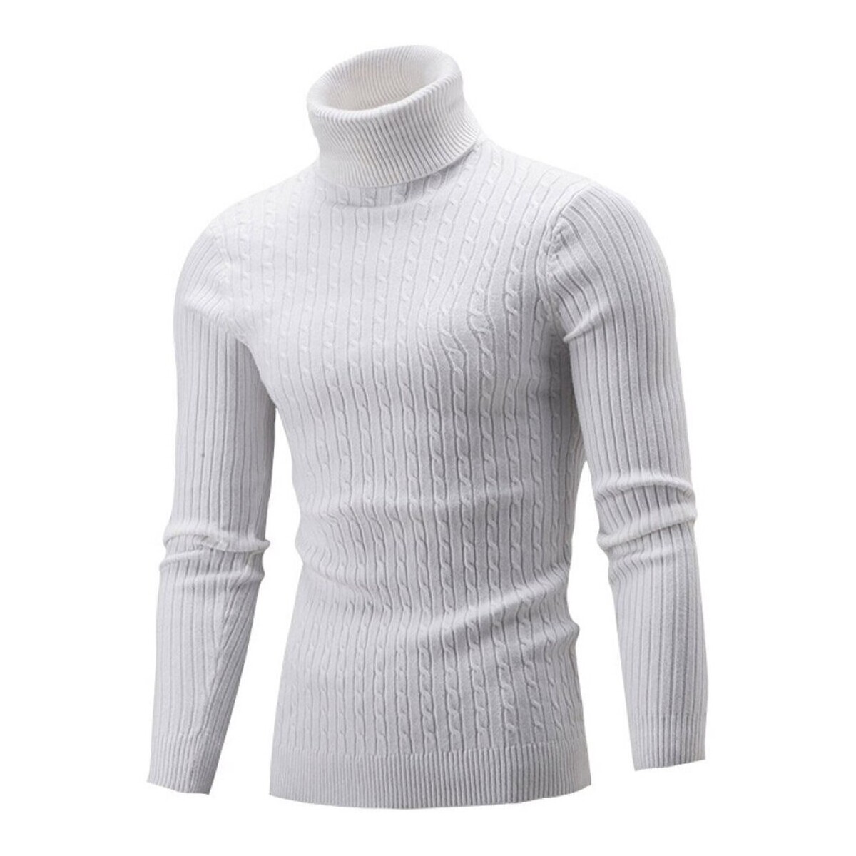 tekstylia Męskie Swetry Delie XZ302B-1-M012P15 Biały
