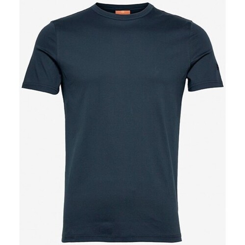 tekstylia Męskie T-shirty z krótkim rękawem Mos Mosh  Niebieski