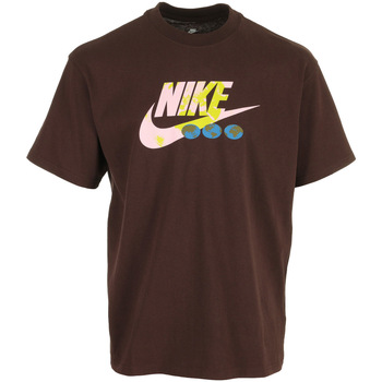 tekstylia Męskie T-shirty z krótkim rękawem Nike Nsw Tee M 90 Bring It Out Hbr Brązowy
