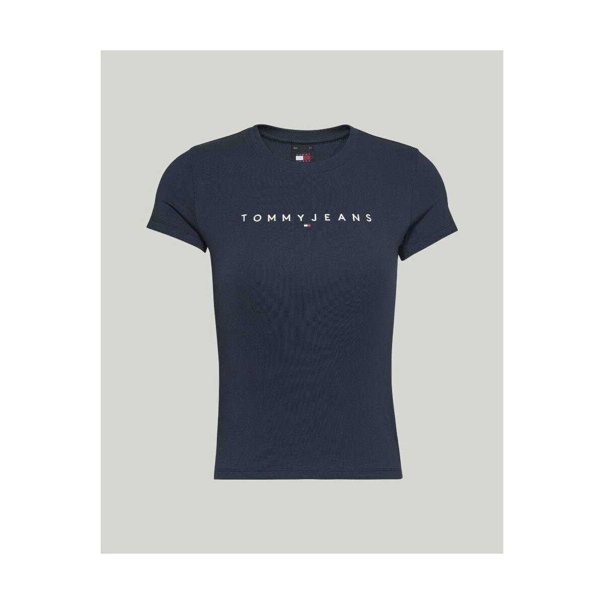 tekstylia Damskie T-shirty i Koszulki polo Tommy Hilfiger DW0DW17361C1G Niebieski