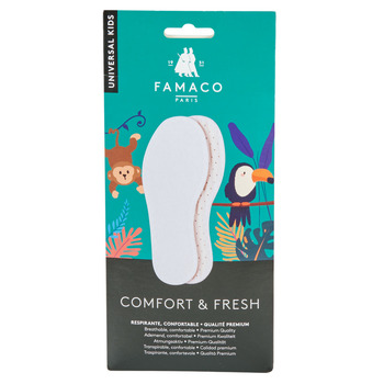 Dodatki Dziecko Akcesoria do butów Famaco Semelle confort & fresh T28 Biały
