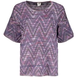 tekstylia Damskie T-shirty z krótkim rękawem Missoni - ds22sl0ubk029c Fioletowy