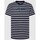 tekstylia Męskie T-shirty z krótkim rękawem Pepe jeans PM509407 STRIPED EGGO Niebieski