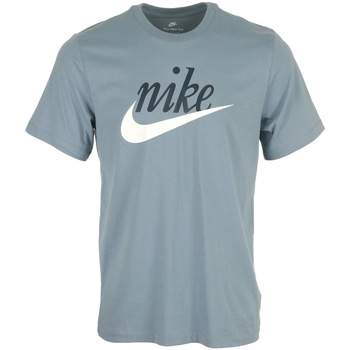 tekstylia Męskie T-shirty z krótkim rękawem Nike M Nsw Tee Futura 2 Niebieski