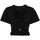 tekstylia Damskie Koszulki polo z długim rękawem Roberto Cavalli 76PAHG01-CJ300 Czarny