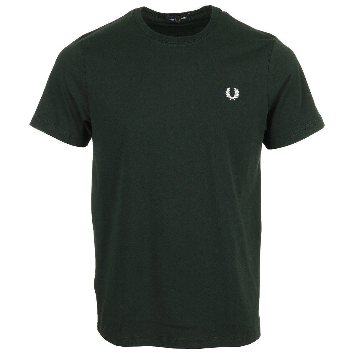 tekstylia Męskie T-shirty z krótkim rękawem Fred Perry Crew Neck T-Shirt Zielony