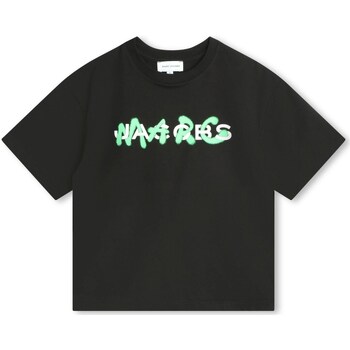 tekstylia Chłopiec T-shirty z długim rękawem Marc Jacobs W60212 Czarny