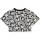 tekstylia Dziewczynka T-shirty z krótkim rękawem Marc Jacobs W60169 Czarny