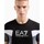 tekstylia Męskie T-shirty z krótkim rękawem Emporio Armani EA7 3DPT10 PJ02Z Czarny