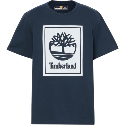 tekstylia Męskie T-shirty z krótkim rękawem Timberland 227465 Niebieski