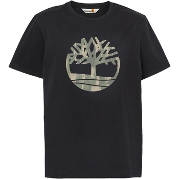tekstylia Męskie T-shirty z krótkim rękawem Timberland 227656 Czarny