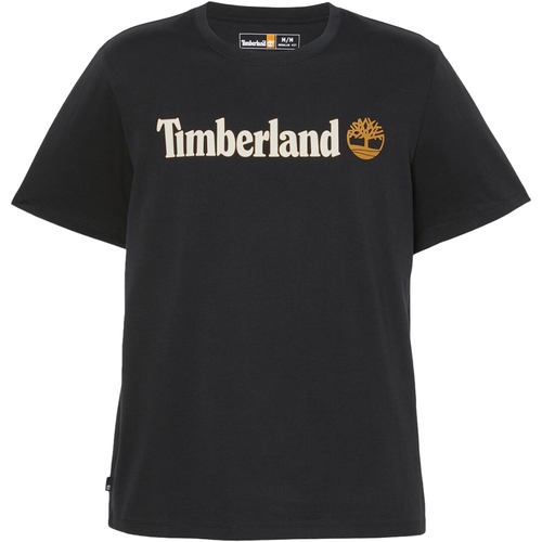 tekstylia Męskie T-shirty z krótkim rękawem Timberland 227636 Czarny