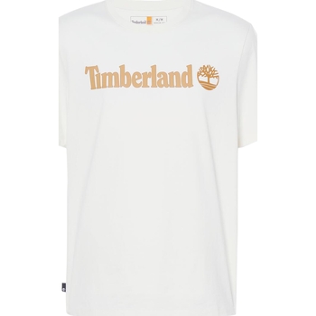 tekstylia Męskie T-shirty z krótkim rękawem Timberland 227641 Biały