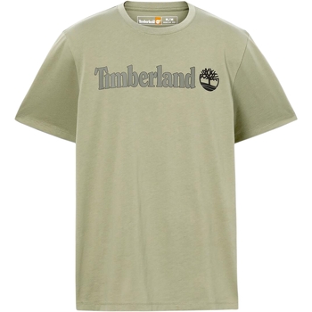 tekstylia Męskie T-shirty z krótkim rękawem Timberland 227441 Zielony