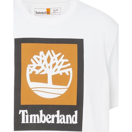 tekstylia Męskie T-shirty z krótkim rękawem Timberland 227475 Biały