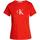 tekstylia Damskie T-shirty i Koszulki polo Calvin Klein Jeans  Czerwony