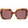 Zegarki & Biżuteria  Damskie okulary przeciwsłoneczne Gucci Occhiali da Sole  GG0896S 004 Brązowy